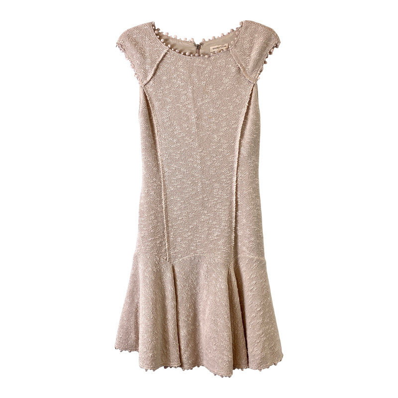 Rebecca Taylor Cap Sleeve Boucle Dress-Thumbnail