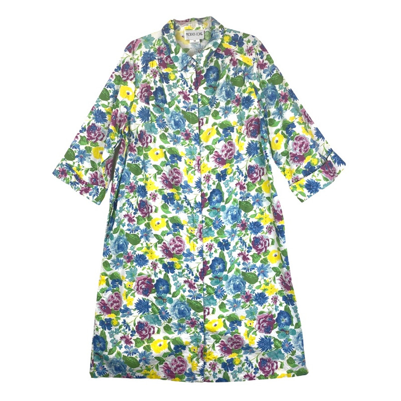 Vintage Models Coat Floral Dress-Thumbnail