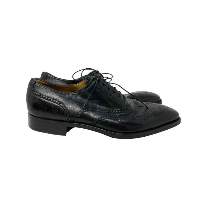 Paul Stuart Leather Oxford Shoes-Thumbnail