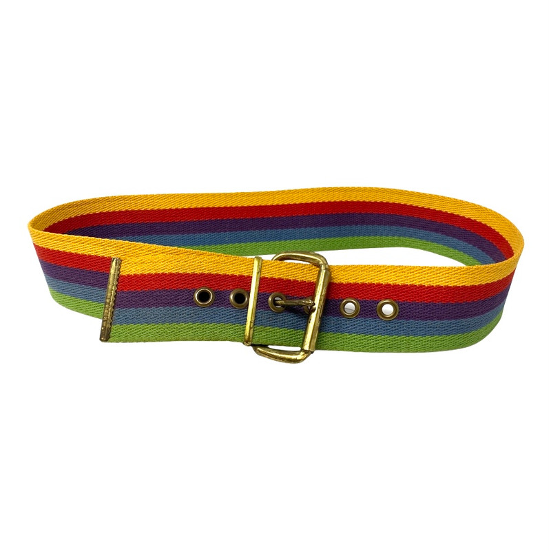 Canvas Web Rainbow Belt-Thumbnail