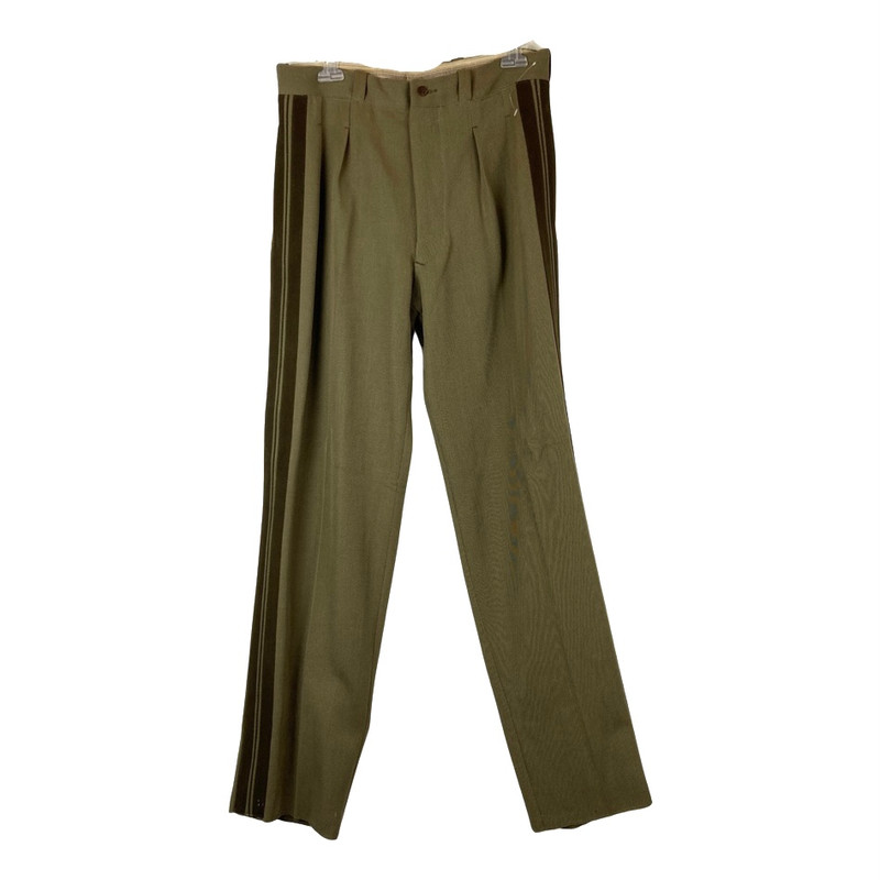 Vintage Paul Boye Military Striped Trousers-Thumbnail