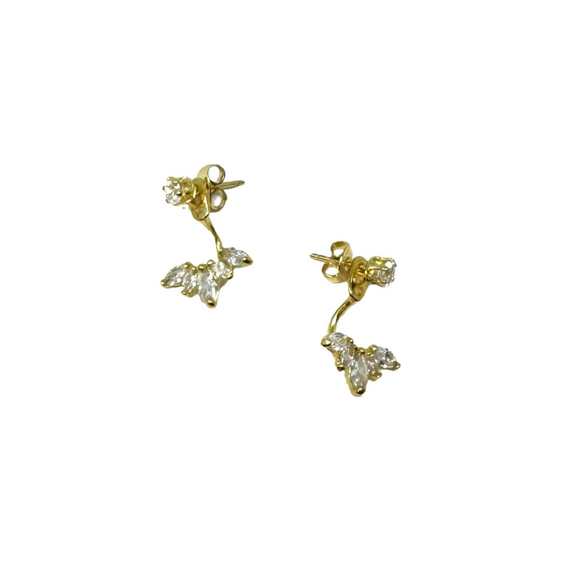 Shashi Marquis Ear Jacket Earring-Thumbnail