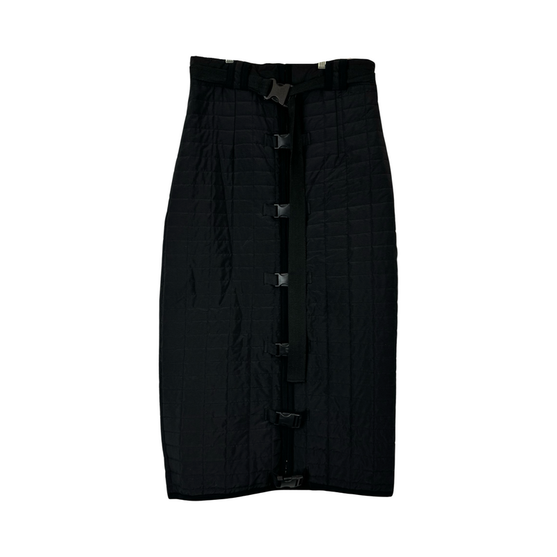 Belt Quilted Skirt-Thumbnail