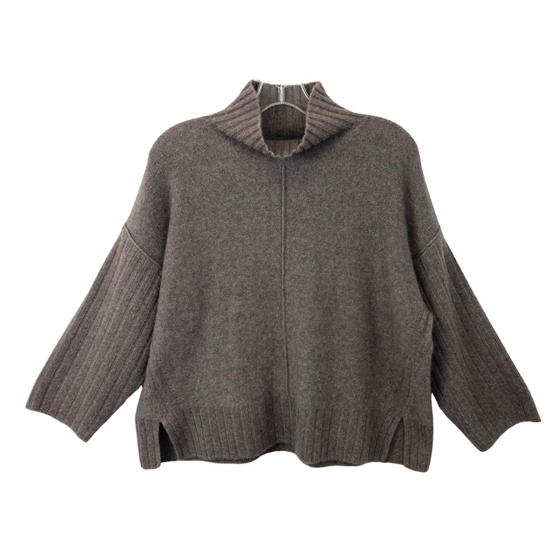 Alashan Oversized Mock Neck Cashmere Sweater-front