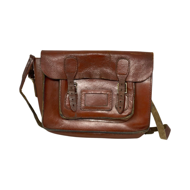 Vintage Leather Crossbody Bag-Thumbnail
