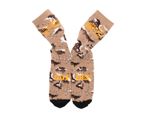 Tank Socks - Choco Chip ( Single Pair )