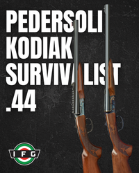 Pedersoli Launches the Kodiak Survivalist Compact Express Rifle in .44 Magnum