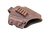 Leather Cheek Piece with Cartridge Holder