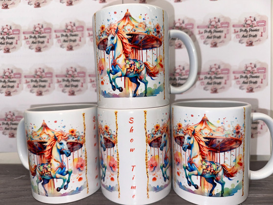 showtime carousel 11oz durham mug