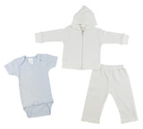 Infant Sweatshirt, Onezie And Pants - 3 Pc Set - BLTCS_0228S