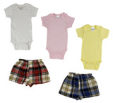 Infant Onezies And Boxer Shorts - BLTCS_0208S