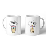 Boba Milk Best-Tea Funny BFF Matching Gift Cute Coffee Mugs 11 Oz