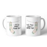 Socks Great Pair 11oz Matching Couple Gift Mugs For Valentine's Day