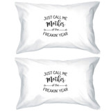 Mother Of The Year Pillowcases Standard Size Pillow Covers Mom Gift