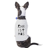 Christmas Letters Pets White Shirt