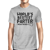 World's Bestest Farter Men's Funny Graphic T Shirt Unique Dad Gifts