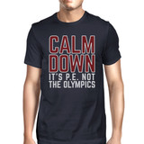 It's PE Not The Olympics Mens Navy Shirt