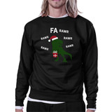 Fa Rawr Rawr Rawr T-rex Christmas Pullover Fleece Humorous Gifts