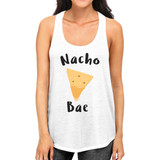 Nacho Bae Women's Tank Top Cute Graphic Funny Gift For Food Lovers