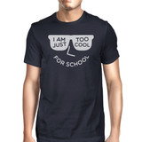 Too Cool For School Mens Navy Shirt