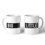 Big Little Boxed BFF Matching Gift Coffee Mugs 11 Oz Outstanding