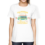 California Beaches Endless Summer Womens White Shirt