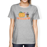 Pumpkin Spice Relationship Goals Womens Grey Shirt
