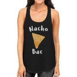 Nacho Bae Women's Tank Top Cute Graphic Funny Gift For Food Lover