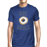 Bae Goals Men's Blue T-shirt Funny Saying Gift Ideas For Birthdays