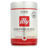 Illy Caffe Coffee Coffee - Espresso - Ground - Medium Roast - 8.8 Oz - Case Of 6