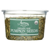 Aurora Natural Products - Organic Raw Pumpkin Seeds - Case Of 12 - 10 Oz.