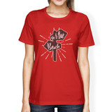 Go To The Beach Womens Red Shirt