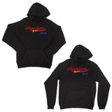 American Boo Bae Black Matching Hoodies Pullover For Girlfriend - 3PHD086BK MS WS