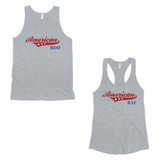 American Boo Bae Matching Couple Tank Tops Anniversary Gift For Bae - 3PTT056HG ML WL