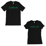 Zombae And Zombabe Matching Couple Gift Shirts - 3PCT149BK MM WM