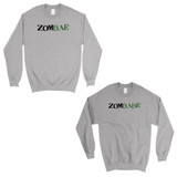 Zombae And Zombabe Matching Sweatshirt Pullover - 3PSS095HG M2XL W2XL