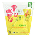 Angie's Kettle Corn Popcorn - Boomchickapop - Sea Salt - Case Of 4 - 6/.6 Oz