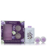 English Lavender by Yardley London Gift Set -- 7 oz Perfumed Talc + 2-3.5 oz Soap for Women