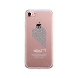 Opposites Male Symbols-Left Clear Phone Case