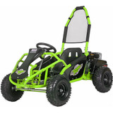 Mototec Mud Monster 98cc Go Kart Full Suspension Green