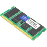 AddOn AA800D2S6/2G x2 Dell SNPTX760CK2/4G Compatible 4GB (2x2GB) DDR2-800MHz Unbuffered Dual Rank 1.8V 200-pin CL5 SODIMM