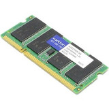 AddOn AA800D2S6/2G x1 Dell A1837309 Compatible 2GB DDR2-800MHz Unbuffered Dual Rank 1.8V 200-pin CL6 SODIMM