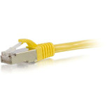 C2G-12ft Cat6 Snagless Shielded (STP) Network Patch Cable - Yellow