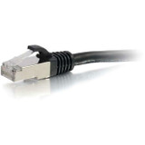 C2G 2ft Cat6 Snagless Shielded (STP) Network Patch Cable - Black