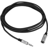 SIIG Woven Fabric Braided 3.5mm Stereo Aux Cable (M/F) - 2M