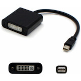 AddOn 8in Mini-DisplayPort Male to DVI-I Female Black Adapter Cable