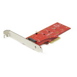 StarTech.com x4 PCI Express to M.2 PCIe SSD Adapter - M.2 NGFF SSD (NVMe or AHCI) Adapter Card