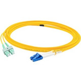 AddOn 2m LC (Male) to ASC (Male) Yellow OS1 Duplex Fiber OFNR (Riser-Rated) Patch Cable