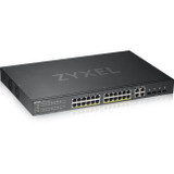 ZYXEL 24-port GbE Smart Managed PoE Switch