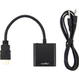 Rocstor Premium HDMI to VGA + 3.5mm Audio Adapter